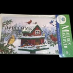 Welcome Birdhouse Design Mailbox Cover Outdoor Vinyl Magnetic Strips Custom Deco. Fixed Price $38.00.