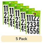 (5 Pack) Hy-ko 3" Self-adhesive Vinyl Numbers, 26 Of 0-9 Included. Fixed Price $27.90.