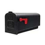Architectural Mailboxes Parsons Black, Medium, Plastic, Post Mount. Fixed Price $17.52.