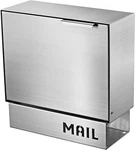 Mailbox Slot Drop Wall Mount Secure Locking Cabinet Heavy Duty Steel Black. Fixed Price $99.99.