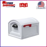 STEP2 Classic White Xl Town-to-town Post-mount Mailbox. Fixed Price $44.59.