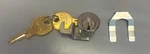 Compx C8724 Lock W/ Keys For Bommer Industries Mailboxes. Fixed Price $10.50.
