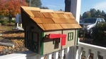 Amish Crafted Clay Gray W/green Trim Barn Style Mailbox - Lancaster County Pa. Fixed Price $69.99.