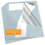 Isyfix White Vinyl Number 7 (seven) Stickers - 6 Pack 1.5 Inch,. Fixed Price $13.99.