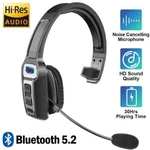 Trucker Bluetooth 5.3 Wireless Headset With Noise Cancelling Mic For Phones Pc. Fixed Price $45.99.