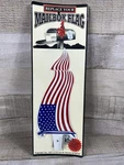 Pogonip Mailbox Replacement Patriotic American Flag Kit - Aluminum Rust Proof. Fixed Price $26.99.