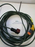 Deutsch DT06-4S, 40' Cable Assy X Gdm Receptable 1/2" Watertight Connector. Fixed Price $225.00.