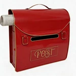 Wall-mounted Mailbox With Newspaper Holder, Waterproof & Rust-proof Galvanize.... Fixed Price $46.79.