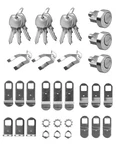 3PCS Mailbox Locks, Replace National L-1172C Fits For C9100 Mail.... Fixed Price $42.95.