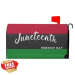 Ventucoven Juneteenth Magnetic Mailbox Cover Standard 21X18 Inch. Fixed Price $27.99.