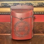 North Pole Post Mailbox Red Metal Wall Hanging Christmas Letter. Fixed Price $20.00.