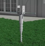 No Dig Ground Screw Anchor Spike Shaped Post Stake For Mailbox And Fence. Fixed Price $48.40.