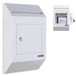 Heavy Duty Wall Mount Locking Deposit Drop Box Safe W300 (grey) For Receiving.... Fixed Price $77.36.