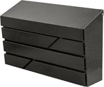 Yoobox Lockable Wall Mount Mailbox Black-gold Large Steel Rust-proof Post. Fixed Price $38.70.
