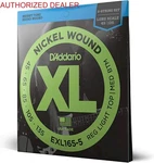 D'addario EXL165-5 Bass Guitar Strings, Custom Light 45-135 Long Scale. Fixed Price $23.19.