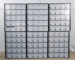 Salsbury 3620 Rear Load Combination Lock Mailboxes, 119 Usable. Fixed Price $3853.30.