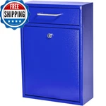 Boss 7424 High Security Steel Locking Wall Mounted Mailbox Office Drop. Fixed Price $124.67.