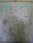 School Wall Map Mining Industry Vegetation Land Use 108X152CM Germany. Fixed Price $201.80.