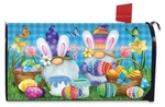 Easter Gnomes Standard Mailbox Cover. Fixed Price $12.00.