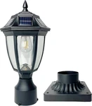 Solar Post Lamp Lights, Dusk To Dawn With Pier Mount Base, Outdoor Wa. Fixed Price $54.73.