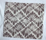 West Elm Fanned Diamond Dark Iris Silk Pillow Cover 20 Exc. Fixed Price $19.99.