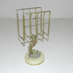 Vintage Hollywood Regency Fish Napkin Holder, Brass Metal Mailbox V. Rare!!. Fixed Price $35.99.