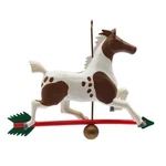 Hallmark Ornament: 1989 Horse Weathervane, QX4632, Non-mint Box. Fixed Price $5.97.