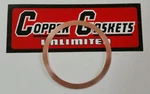 Husqvarna 500 Copper Head Gasket Top End Set 88MM X .81MM Thick 1981 Thru 83. Fixed Price $28.00.