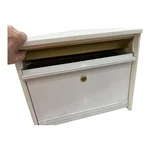 Architectural Mailsafe Lockable Security Wall Mount Mailbox No PDR-265. Fixed Price $45.00.