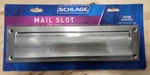 Schlage SC620B-619 Mail Slot Satin Nickel Finish (lot Of 3). Fixed Price $64.89.