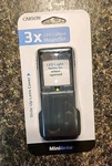 Carson Minibrite 3X Magnifier Power Led Lighted Protective Slide Up Lens Cover. Fixed Price $10.99.