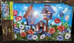 Briarwood Magnetic Standard Mailbox Cover Patriotic American Birdhouses Summer. Fixed Price $10.20.