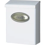 Gibraltar White Designer Vertical Wall Mount Mailbox DVKW00AM. Fixed Price $41.05.