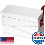 Ydocabinit Wall Mount Mailbox Large Capacity Galvanized Steel Rust-proof Drop. Fixed Price $102.45.