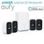 Security Smart Wireless System W/alexa 1080P Battery Camera Eufycam 2C Kit. Fixed Price $149.99.