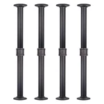 Muzik 4 Pack Industrial Pipe Table Set, Iron Base For Coffee & End T.... Fixed Price $55.62.