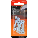 Hillman 121126 Zinc Push-in Mount Self-leveling Sawtooth Hanger (pack Of 10). Fixed Price $16.23.