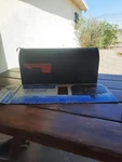 Postmaster Classic Roadside Mount Mailbox Steel Black C1100B00 Pre-owned. Fixed Price $15.00.