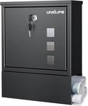 Uniclife Wall Mount Mailbox, Mailboxes For Outside, Key Lock(bottom Slot). Fixed Price $36.23.