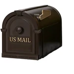 Postal Pro Hampton Plastic Mailbox - Bronze. Fixed Price $27.00.