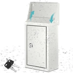 Yaocom Metal Locking Mailbox Wall Mount Key Drop For Outside Suggestion. Fixed Price $26.99.
