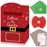 Gersoniel Christmas Mailbox Letters To Santa Kit Xmas 24 Multicolor. Fixed Price $25.25.