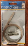 Hillman Modern 5" Floating Standoff Or Flush Mount House Address Silver #6 New. Fixed Price $5.99.