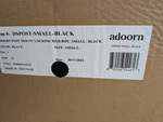 Adoorn Post Mount Locking Mailbox Size Large, Black New. Fixed Price $119.00.
