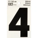 Hy-ko Vinyl 3 In. Reflective Adhesive Number Four RV-50-4 Pack Of 10. Fixed Price $14.59.