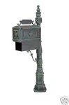 Better - Verde Cast Aluminum Mailbox W/paper. Fixed Price $349.00.