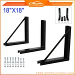 3PCS 18"X18" Steel Underbody Tool Box Mounting Brackets Kit For Trailer Truck. Fixed Price $60.39.