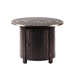 Oakland Living Propane Fire Pit Table 34IN 37000 Btu Round Outdoor New Box. Fixed Price $351.74.