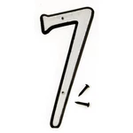 Hy-ko 4" Reflective Plastic Number 7 (10 Pcs.). Fixed Price $23.83.