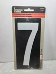 Hillman Sign Center Reflective Number 7- 6" 841570 New Sealed. Fixed Price $8.50.
